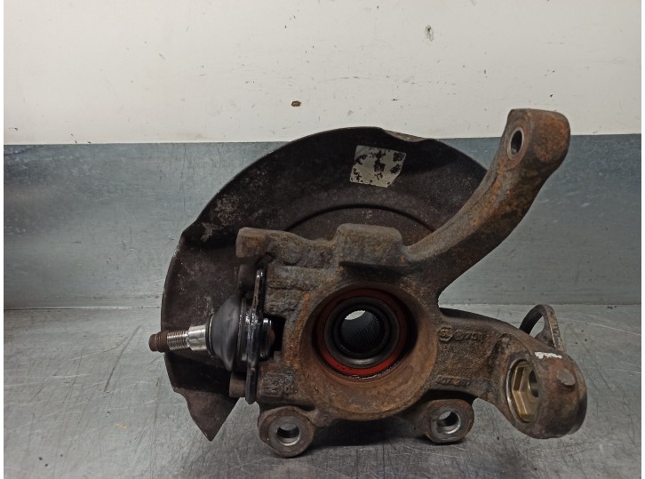 Recambio de mangueta delantera izquierda para volkswagen t4 bus (mod. 1991) 2.5 tdi referencia OEM IAM 7D0407257A  