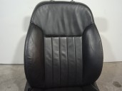 Recambio de asiento delantero derecho para audi a8 (4e2) 4.2 v8 40v referencia OEM IAM 4E0881106P CUERO NEGRO 4 PUERTAS