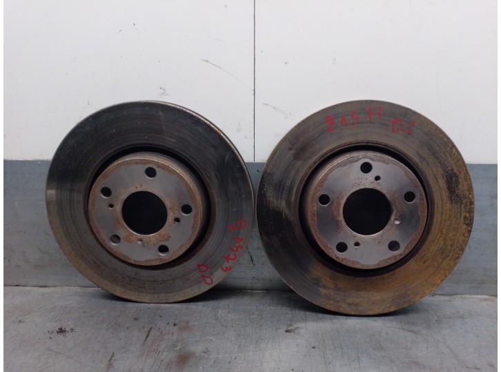 Recambio de disco freno delantero para toyota auris (_e15_) 2.0 d-4d (ade150_) referencia OEM IAM 4351202190 4351202190 