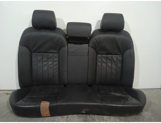 Recambio de asientos traseros para audi a8 (4e2) 4.2 v8 40v referencia OEM IAM 8316115H000 CUERO NEGRO 4 PUERTAS