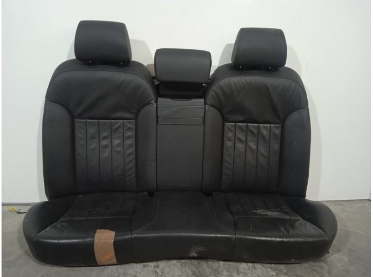 Recambio de asientos traseros para audi a8 (4e2) 4.2 v8 40v referencia OEM IAM 8316115H000 CUERO NEGRO 4 PUERTAS