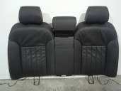 Recambio de asientos traseros para audi a8 (4e2) 4.2 v8 40v referencia OEM IAM 8316115H000 CUERO NEGRO 4 PUERTAS