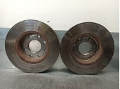 Replacement front brake disc for Daewoo Lanos Cool OEM IAM reference 