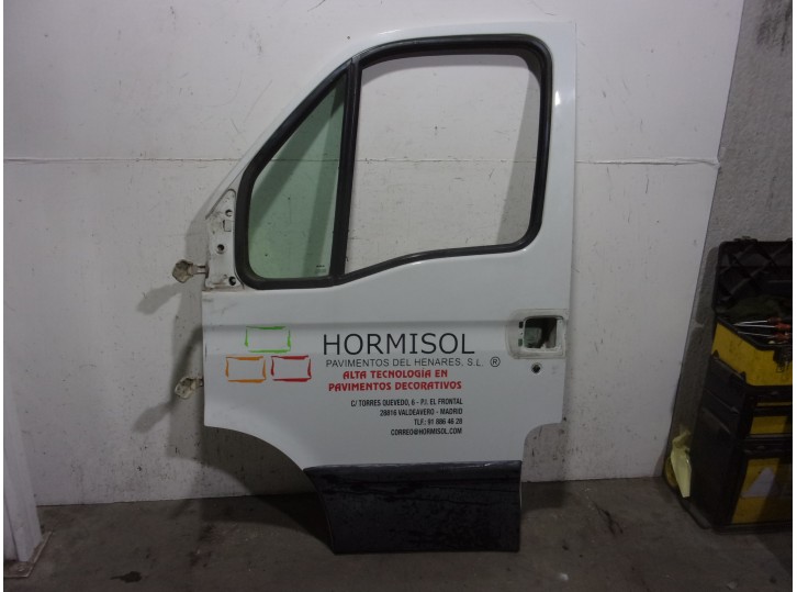 Recambio de puerta delantera izquierda para iveco daily ka 2.3 diesel cat referencia OEM IAM 99460119 BLANCA ROTULADA 5 PUERTAS