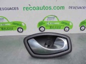 Recambio de maneta interior trasera derecha para renault scenic iii 1.6 16v referencia OEM IAM 826720001R 