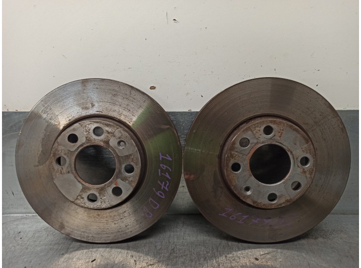 Recambio de disco freno delantero para opel astra g berlina 1.6 16v referencia OEM IAM   