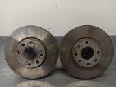 Recambio de disco freno delantero para opel astra g berlina 1.6 16v referencia OEM IAM 