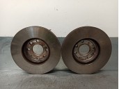 Recambio de disco freno delantero para opel astra g berlina 1.6 16v referencia OEM IAM 