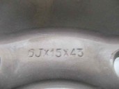 Recambio de llanta para volvo serie 850 2.5 cat referencia OEM IAM 6819704 R156JX15X43 HIERRO