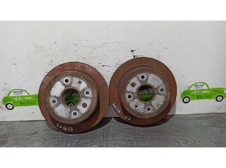Recambio de disco freno trasero para chevrolet nubira wagon 2.0 diesel cat referencia OEM IAM 96549630 