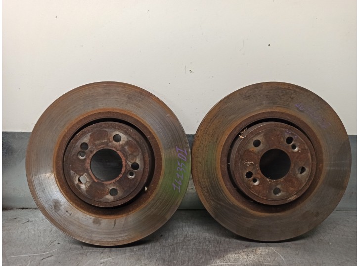 Recambio de disco freno delantero para renault vel satis (bj0) 3.0 dci diesel (p9x) referencia OEM IAM 
