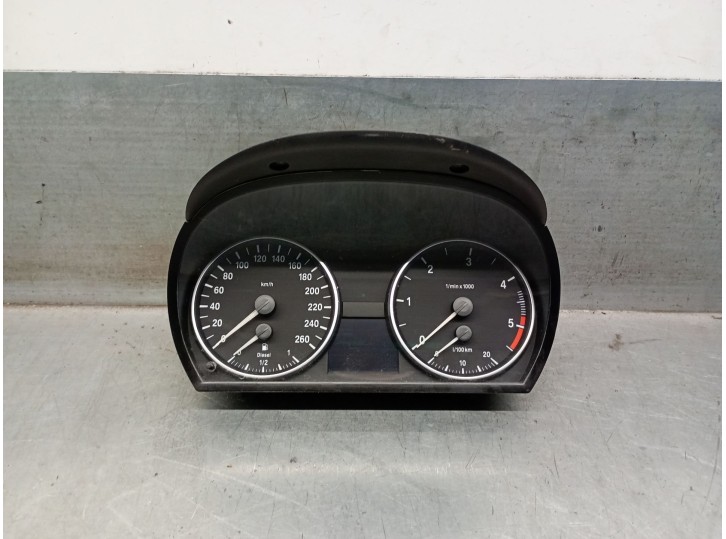 Replacement instrument cluster for BMW 3 (E90) 320 D OEM IAM reference 62109316127 62109316127 