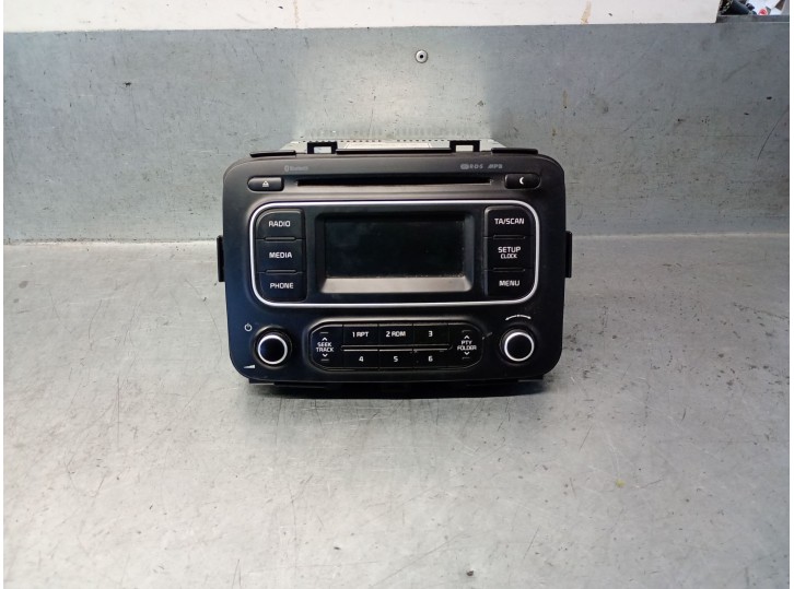 Replacement audio system / CD radio for Kia Carens IV 1.7 CRDi OEM IAM reference 96170A4610CA 96170A4610CA 
