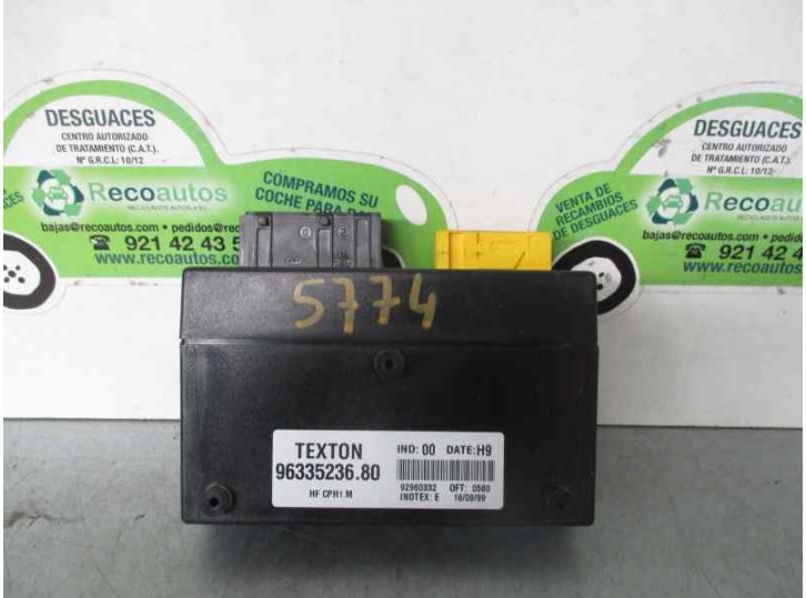 Recambio de modulo electronico para citroën xsara berlina 1.6 referencia OEM IAM 9633523680 9633523680 TEXTON