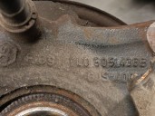 Recambio de mangueta trasera derecha para porsche cayenne (9pa) 3.2 referencia OEM IAM 7L0505436B 95533161220 