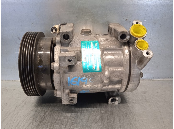 Recambio de compresor aire acondicionado para dacia logan ambiance referencia OEM IAM 8200117767 1177A SANDEN