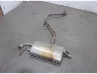 Recambio de tubo escape trasero para toyota c-hr referencia OEM IAM 174300T471 10T38 