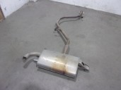 Recambio de tubo escape trasero para toyota c-hr referencia OEM IAM 174300T471 10T38 