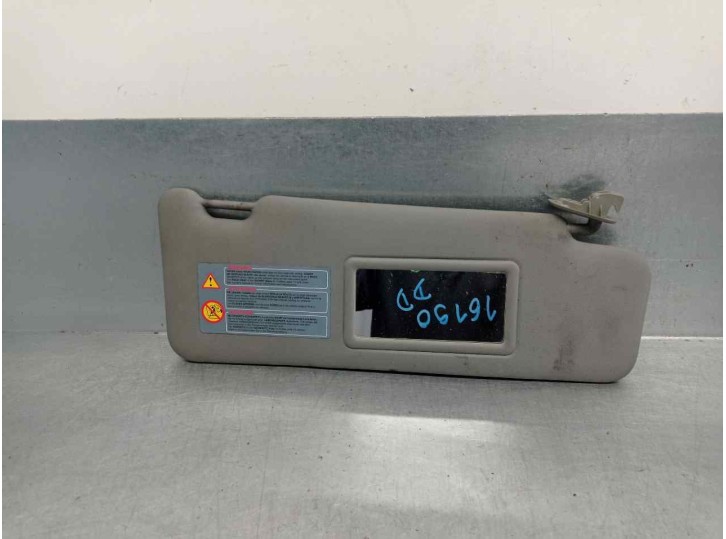 Recambio de parasol derecho para dacia logan ambiance referencia OEM IAM 8200703191 