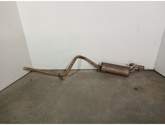 Recambio de tubo escape trasero para volkswagen polo v (6r1, 6c1) 1.4 tdi referencia OEM IAM 6C0253611L 6C6253609J 