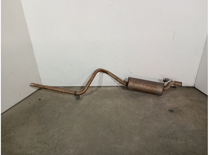 Recambio de tubo escape trasero para volkswagen polo v (6r1, 6c1) 1.4 tdi referencia OEM IAM 6C0253611L 6C6253609J 