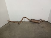 Recambio de tubo escape trasero para volkswagen polo v (6r1, 6c1) 1.4 tdi referencia OEM IAM 6C0253611L 6C6253609J 