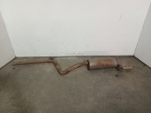 Recambio de tubo escape trasero para volkswagen polo v (6r1, 6c1) 1.4 tdi referencia OEM IAM 6C0253611L 6C6253609J 