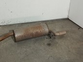 Recambio de tubo escape trasero para volkswagen polo v (6r1, 6c1) 1.4 tdi referencia OEM IAM 6C0253611L 6C6253609J 