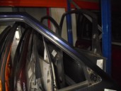Replacement front right door for Jeep Cherokee (XJ) 2.5 turbodiesel OEM IAM reference 55235250 DARK BLUE 5 DOORS