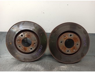 Recambio de disco freno delantero para peugeot 308 confort referencia OEM IAM NVE64311 