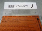 Recambio de centralita airbag para infiniti fx 5.0 v8 cat referencia OEM IAM 988201CY0A 