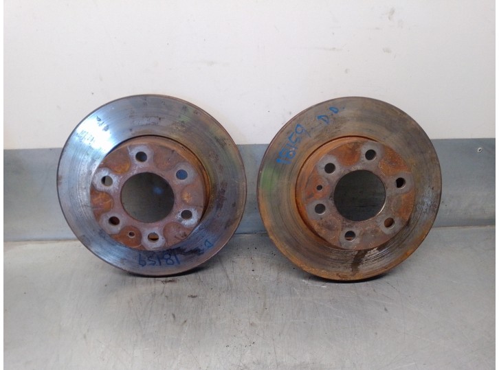 Recambio de disco freno delantero para iveco daily caja cerrada (2006 =>) 2.3 diesel referencia OEM IAM 5801639518  