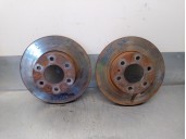 Recambio de disco freno delantero para iveco daily caja cerrada (2006 =>) 2.3 diesel referencia OEM IAM 5801639518  