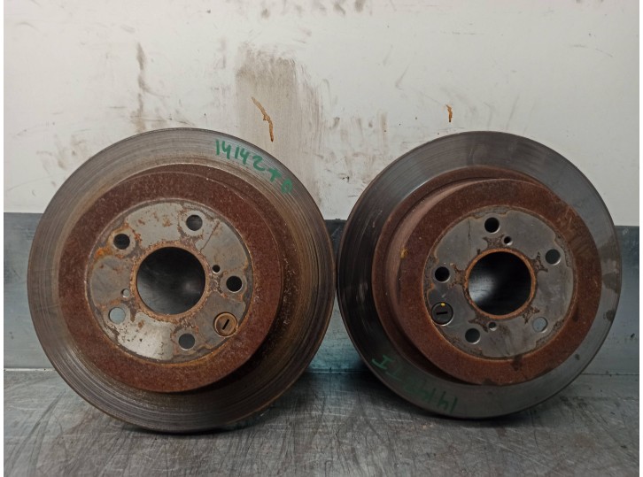 Recambio de disco freno trasero para lexus is 200 (ds2/is2) 220d referencia OEM IAM   