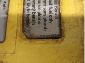 Recambio de tapa exterior combustible para volkswagen new beetle (9c1/1c1) 2.0 referencia OEM IAM 1C0010238 