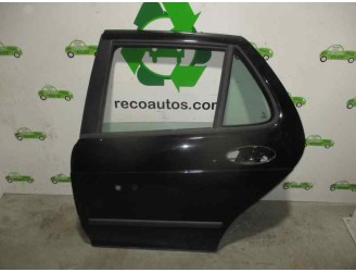 Recambio de puerta trasera izquierda para saab 9-5 berlina 2.0 cat referencia OEM IAM 5335450 NEGRA 4 PUERTAS