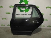 Replacement rear left door for Saab 9-5 Sedan 2.0 CAT OEM IAM reference 5335450 BLACK 4 DOORS