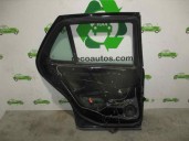 Replacement rear left door for Saab 9-5 Sedan 2.0 CAT OEM IAM reference 5335450 BLACK 4 DOORS