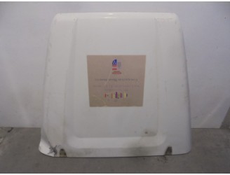 Recambio de capot para land rover defender (ld) 2.5 td5 referencia OEM IAM BKA710030 BLANCO ROTULADO 