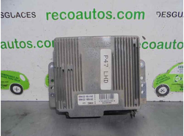 Replacement engine control unit (ECU) for Hyundai Accent (LC) 1.3 CAT OEM IAM reference 3910022460 K103300015C 