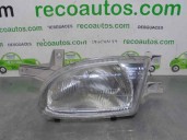 Replacement left headlight for Hyundai Accent (LC) 1.3 cat OEM IAM reference 9586 