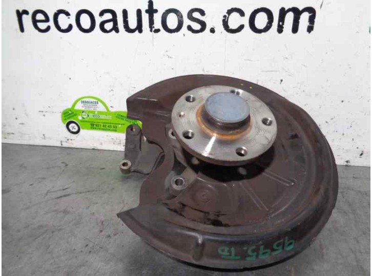 Recambio de mangueta trasera derecha para volkswagen jetta (1k2) 1.4 16v tsi referencia OEM IAM 1K0436P 