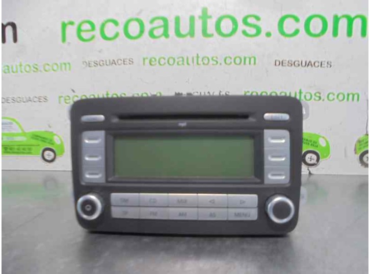Recambio de sistema audio / radio cd para volkswagen jetta (1k2) 1.4 16v tsi referencia OEM IAM 3C0035195B 