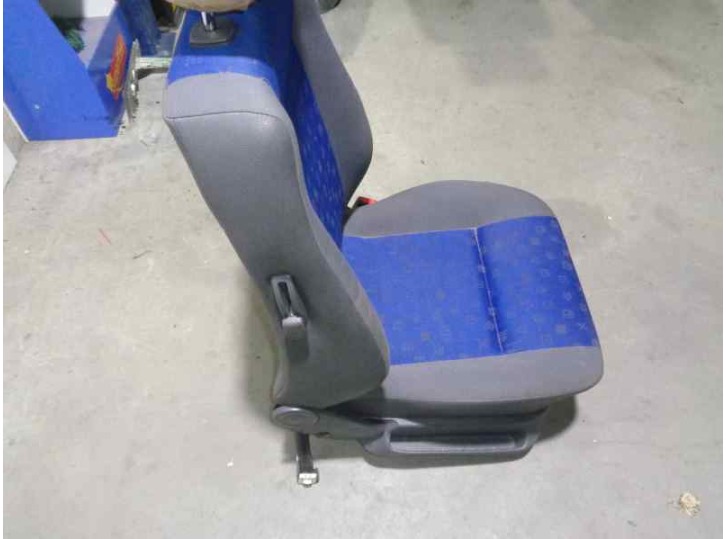 Recambio de asiento delantero derecho para seat ibiza (6k1) 1.4 referencia OEM IAM 3419137 TELA GRIS Y AZUL 3 PUERTAS