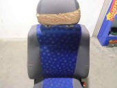 Recambio de asiento delantero derecho para seat ibiza (6k1) 1.4 referencia OEM IAM 3419137 TELA GRIS Y AZUL 3 PUERTAS