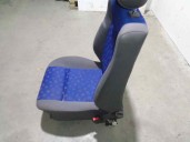 Recambio de asiento delantero derecho para seat ibiza (6k1) 1.4 referencia OEM IAM 3419137 TELA GRIS Y AZUL 3 PUERTAS