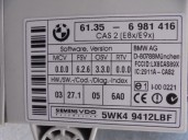 Recambio de modulo electronico para bmw serie 3 berlina (e90) 318i referencia OEM IAM 61356981416 5WK49412LBF SIEMENS