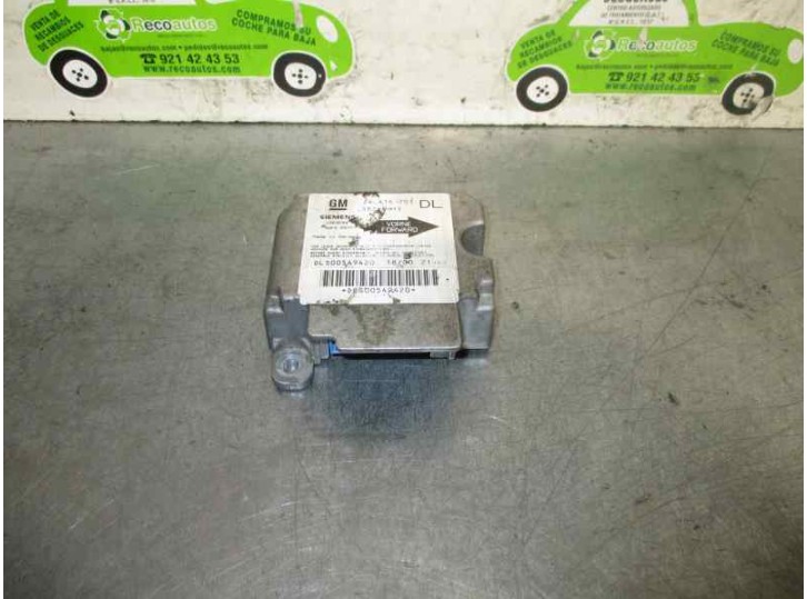 Recambio de centralita airbag para opel astra g berlina 2.0 dti referencia OEM IAM 24416703 5WK42977 