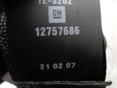 Recambio de cinturon seguridad trasero izquierdo para saab 9-3 berlina 1.9 tid cat referencia OEM IAM 12757686 4 PUERTAS