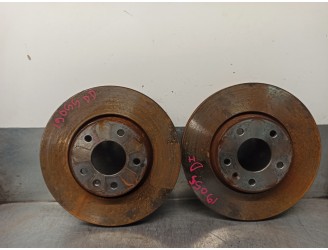 Recambio de disco freno delantero para chevrolet cruze 2.0 diesel cat referencia OEM IAM 13502052  